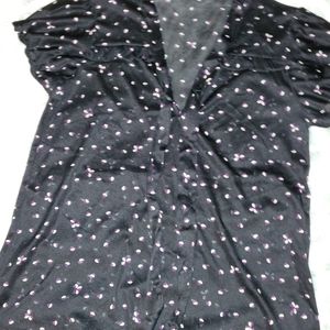 Maternity top see through shirt